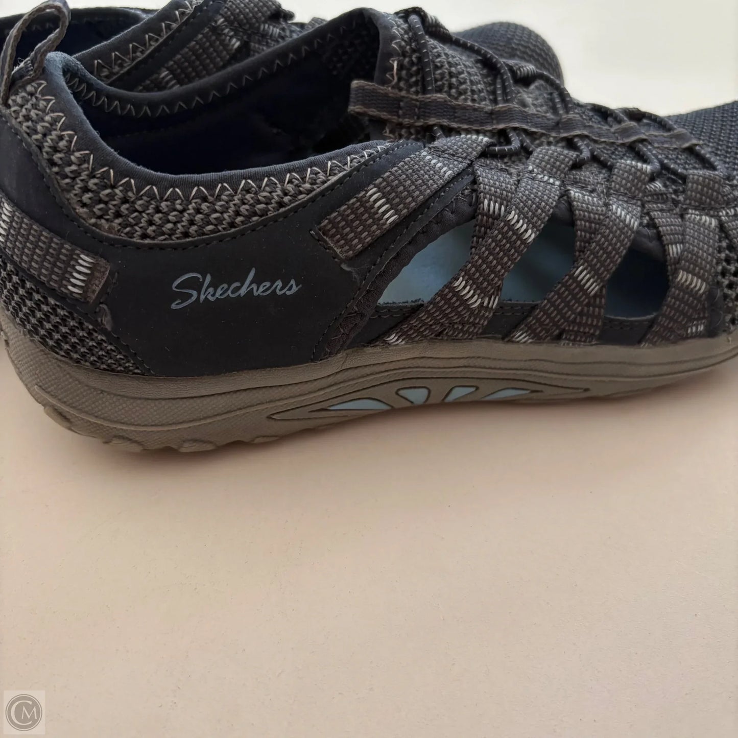 Shoes Athletic By Skechers In Blue, Size: 8