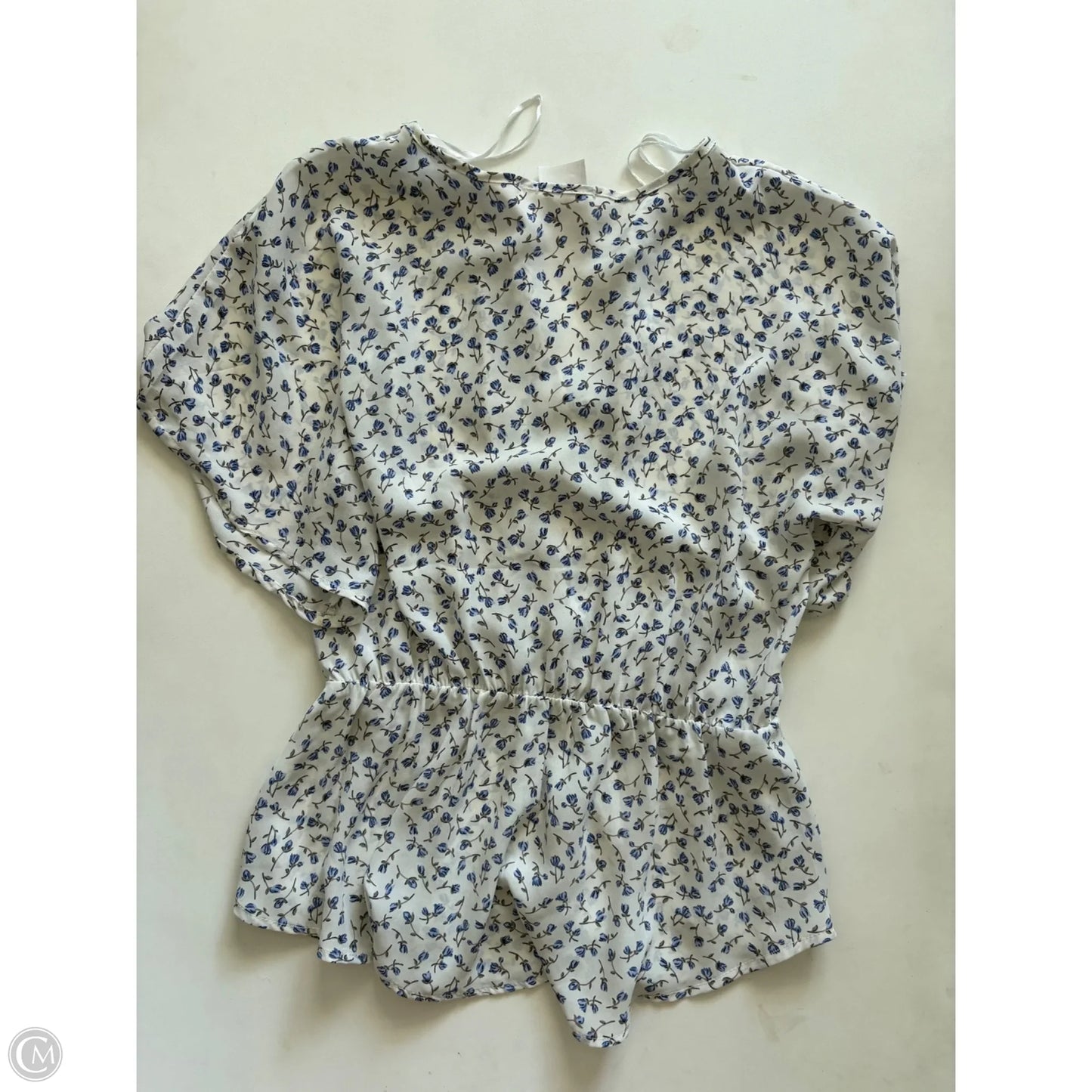 Blouse Short Sleeve By Sienna Sky In Floral Print, Size: M
