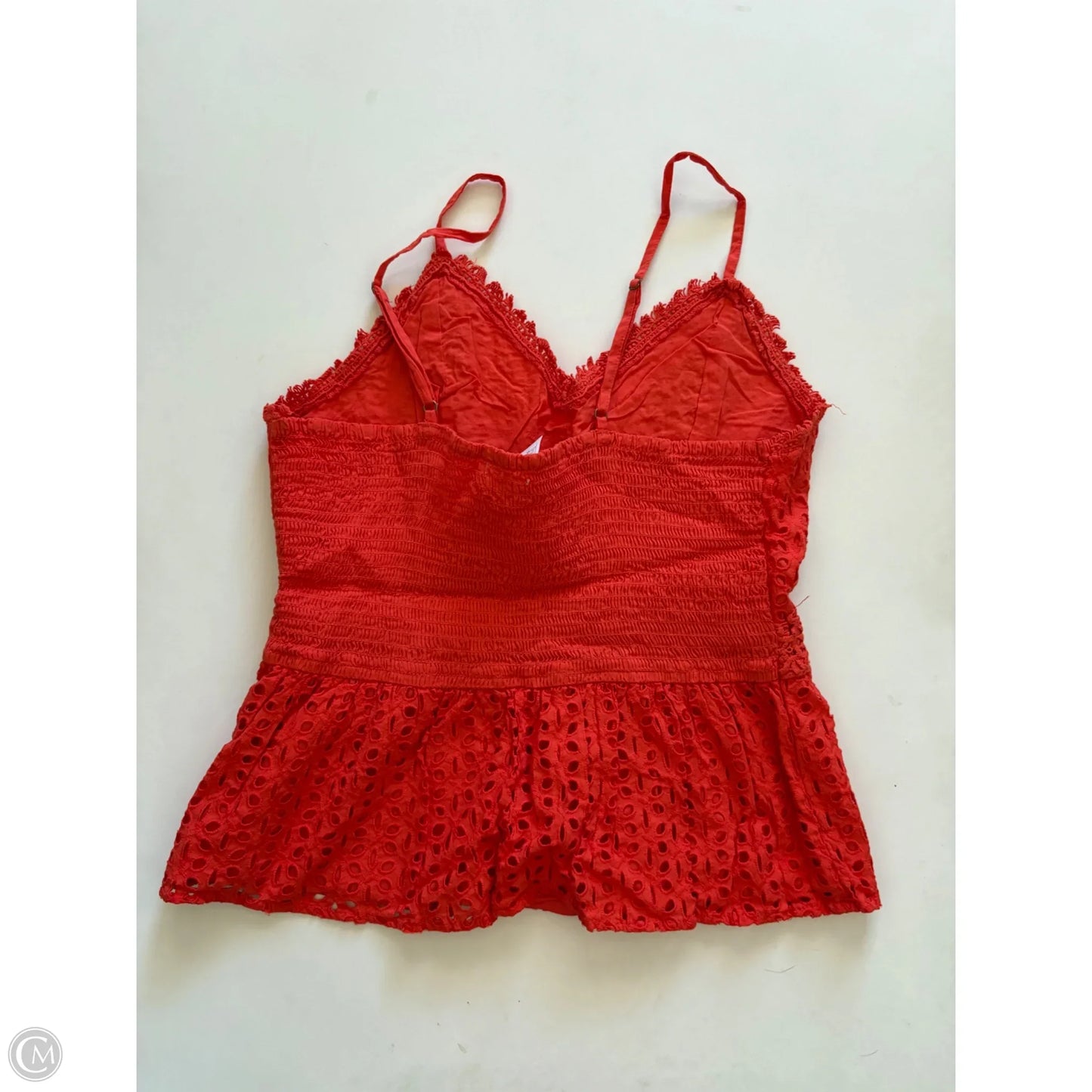 Tank Top By Japna In Orange, Size: Xl