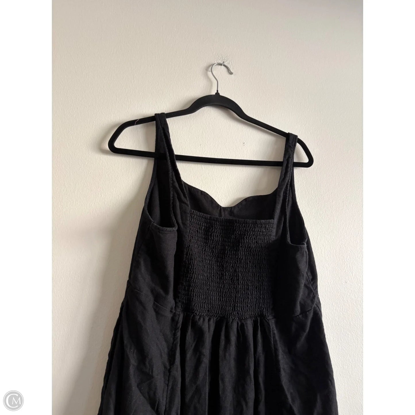 Dress Casual Midi By Old Navy In Black, Size: Xl