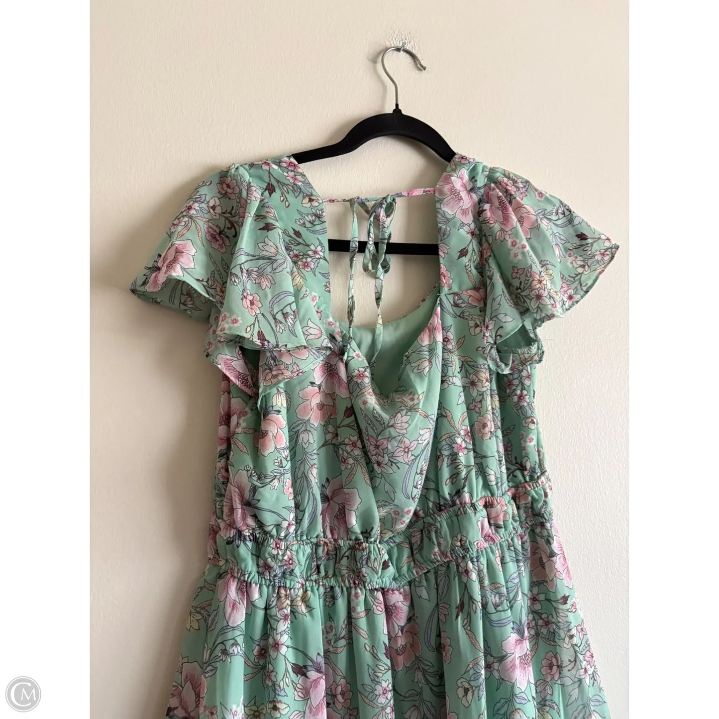 Dress Party Short By As U Wish In Floral Print, Size: Xl