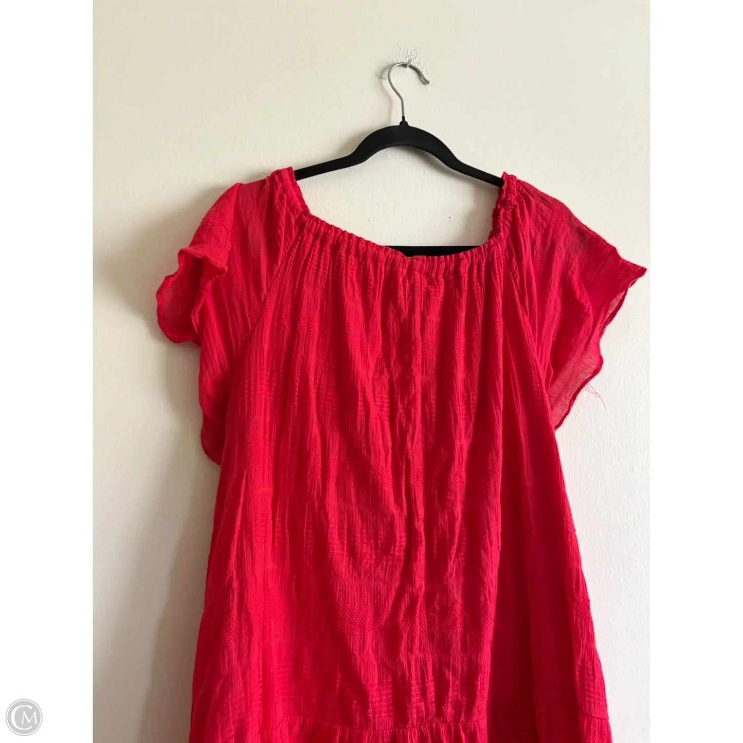 Dress Casual Midi By Max Studio In Rose Gold, Size: Xl