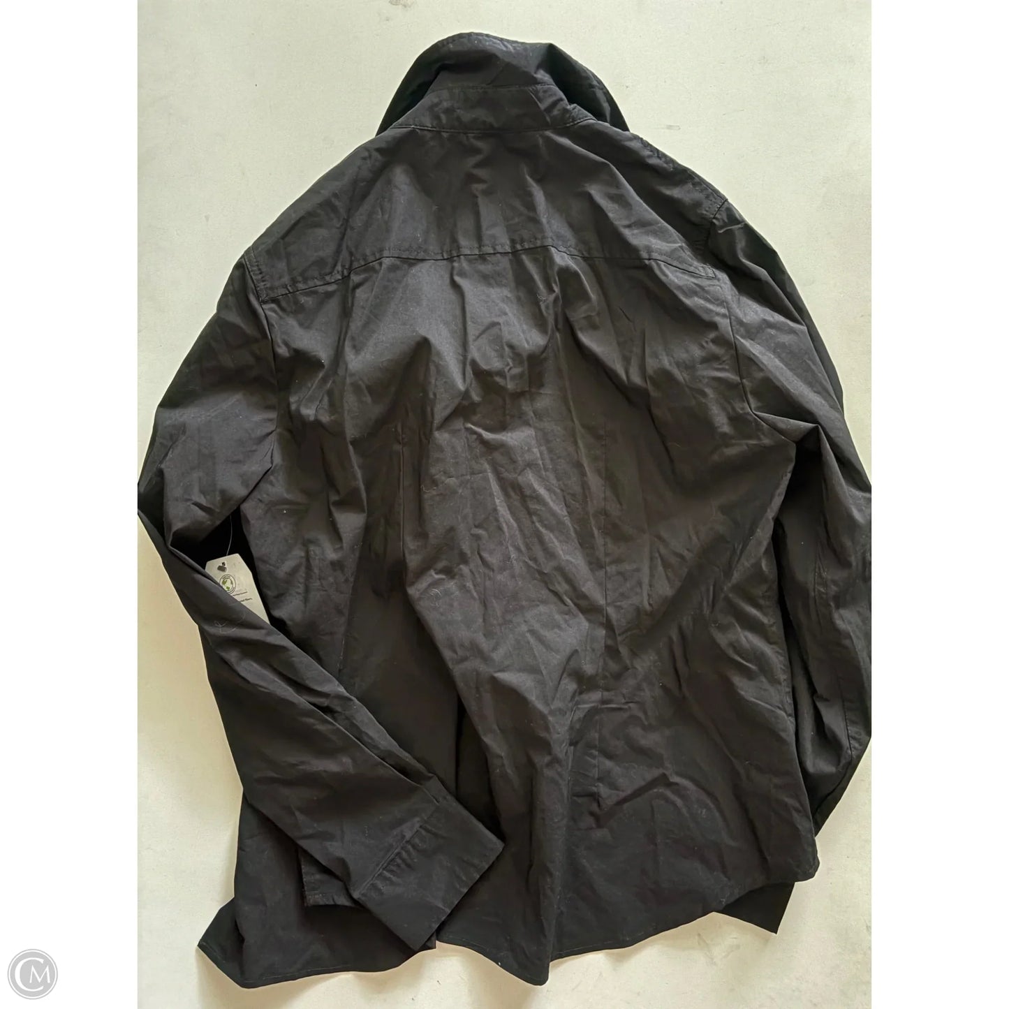 Top Long Sleeve By Time And Tru In Black, Size: L