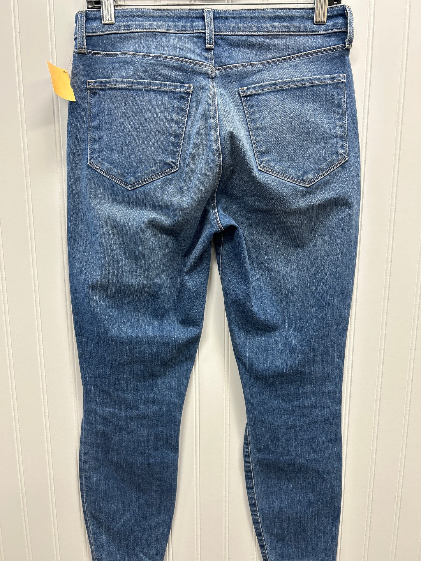 Jeans Skinny By L Agence In Blue Denim, Size:6