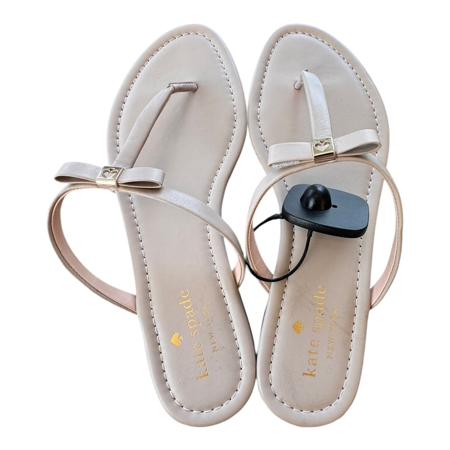 Sandals Designer By Kate Spade In Tan, Size:8