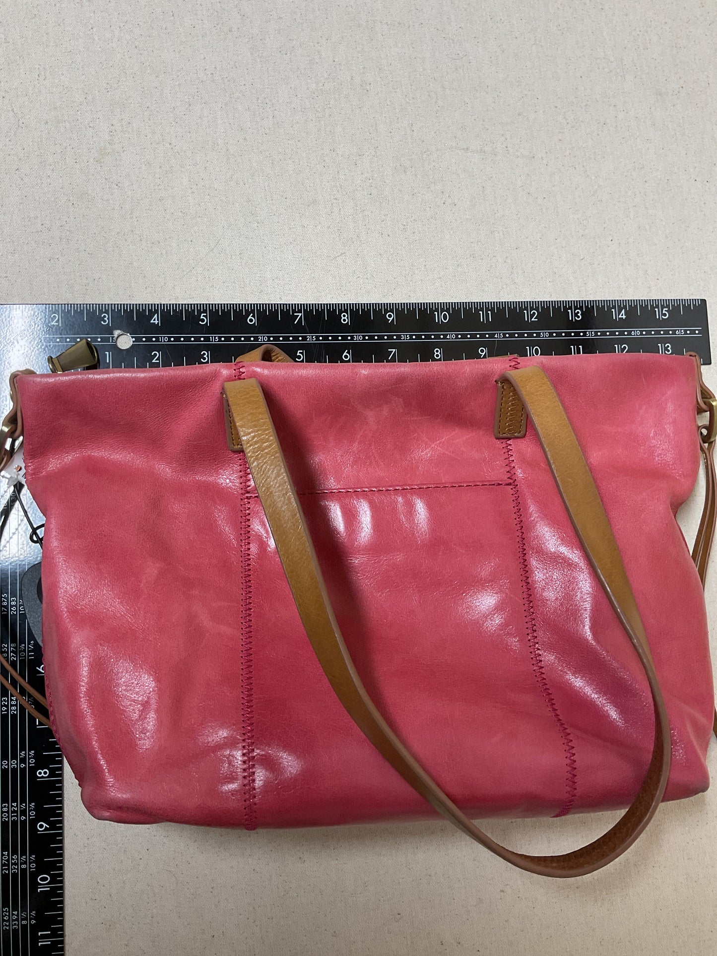 Handbag Leather By Hobo Intl In Pink, Size:Medium