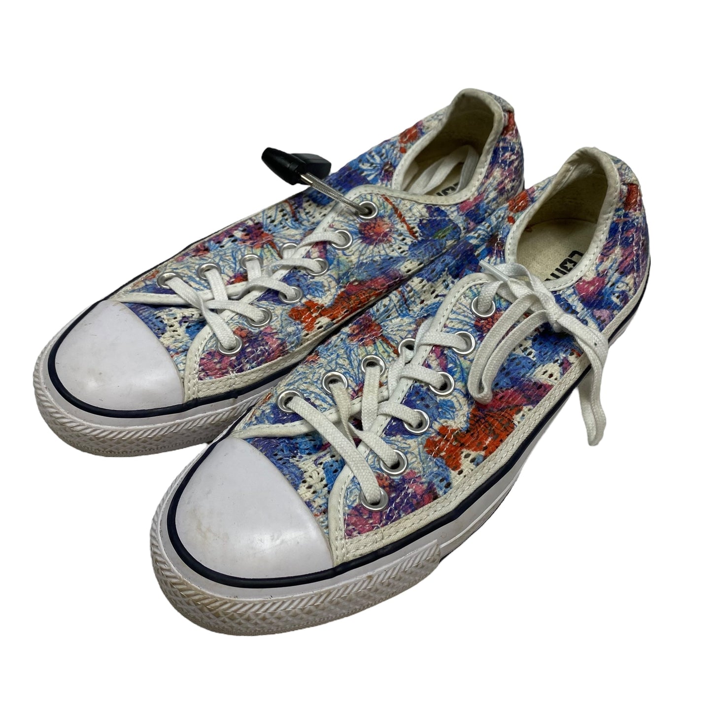 Shoes Sneakers By Converse In Blue & Cream, Size:8