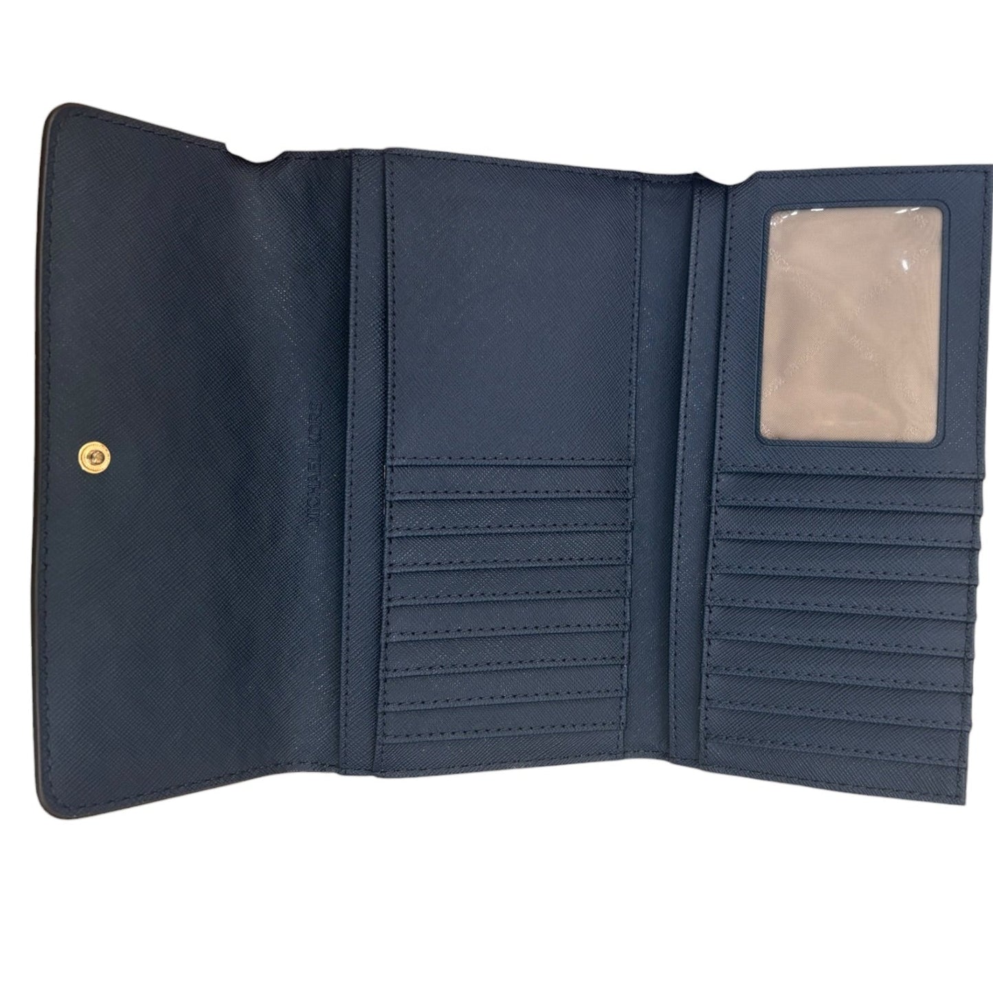 Wallet Designer By Michael Kors In Blue, Size:Small