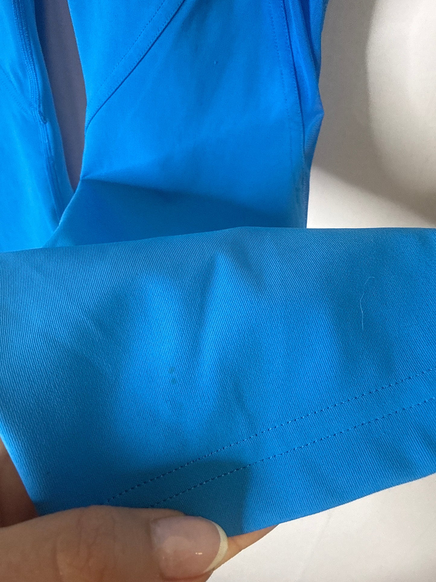 Athletic Capris By Lululemon In Blue, Size: 6