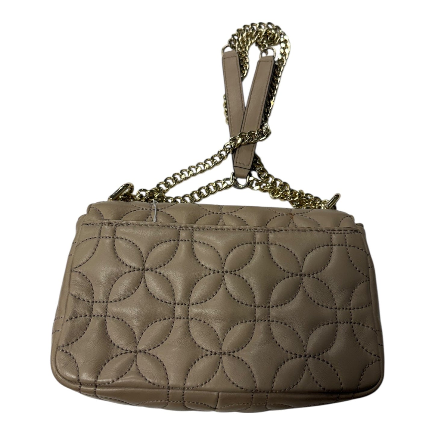 Crossbody Designer By Michael Kors In Beige, Size:Small