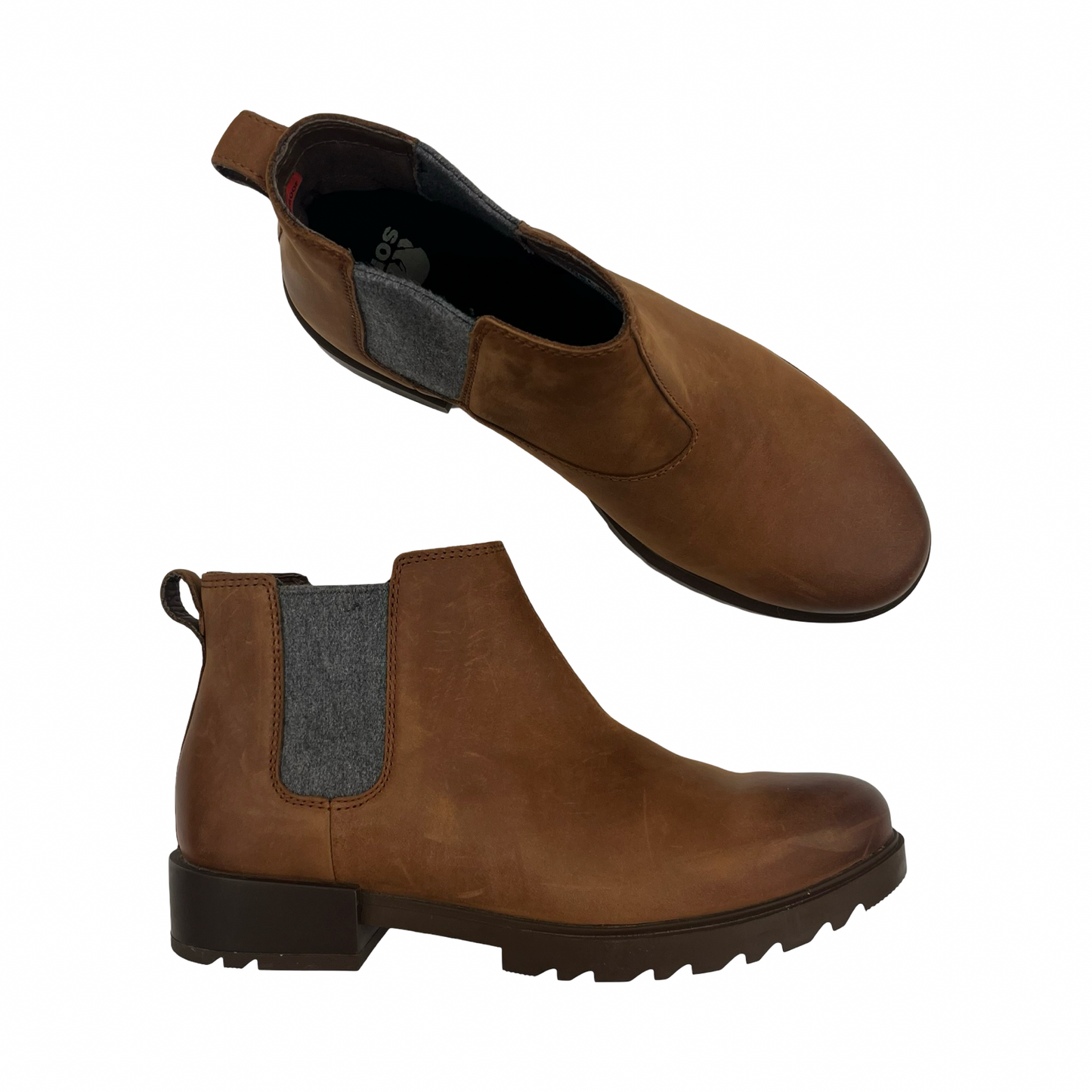 Boots Leather By Sorel In Brown, Size:9