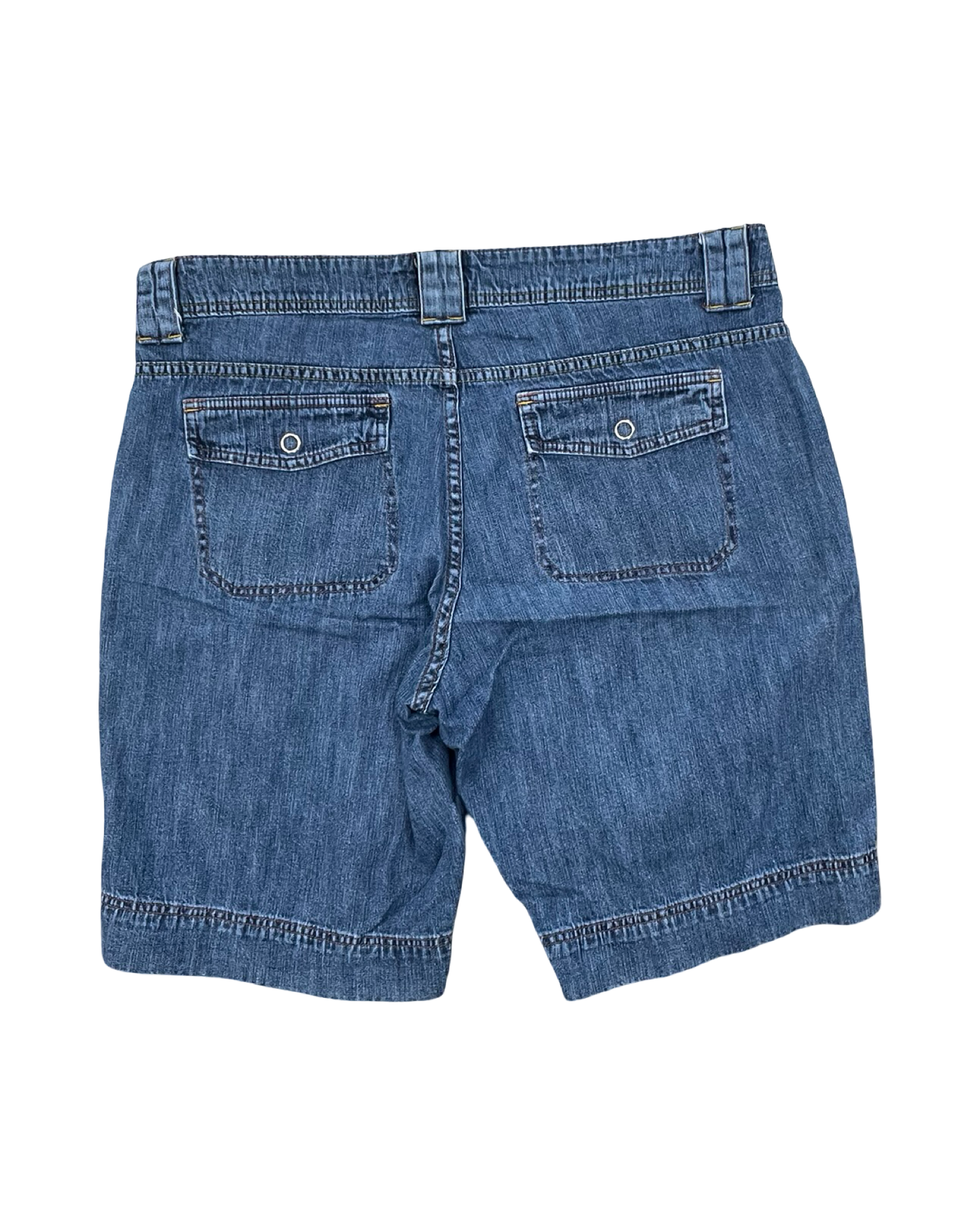 Shorts By Lee In Blue Denim, Size:16
