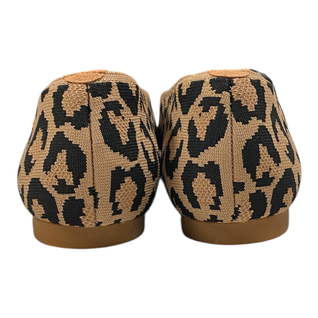Shoes Flats By VIVALA In Animal Print, Size:9.5