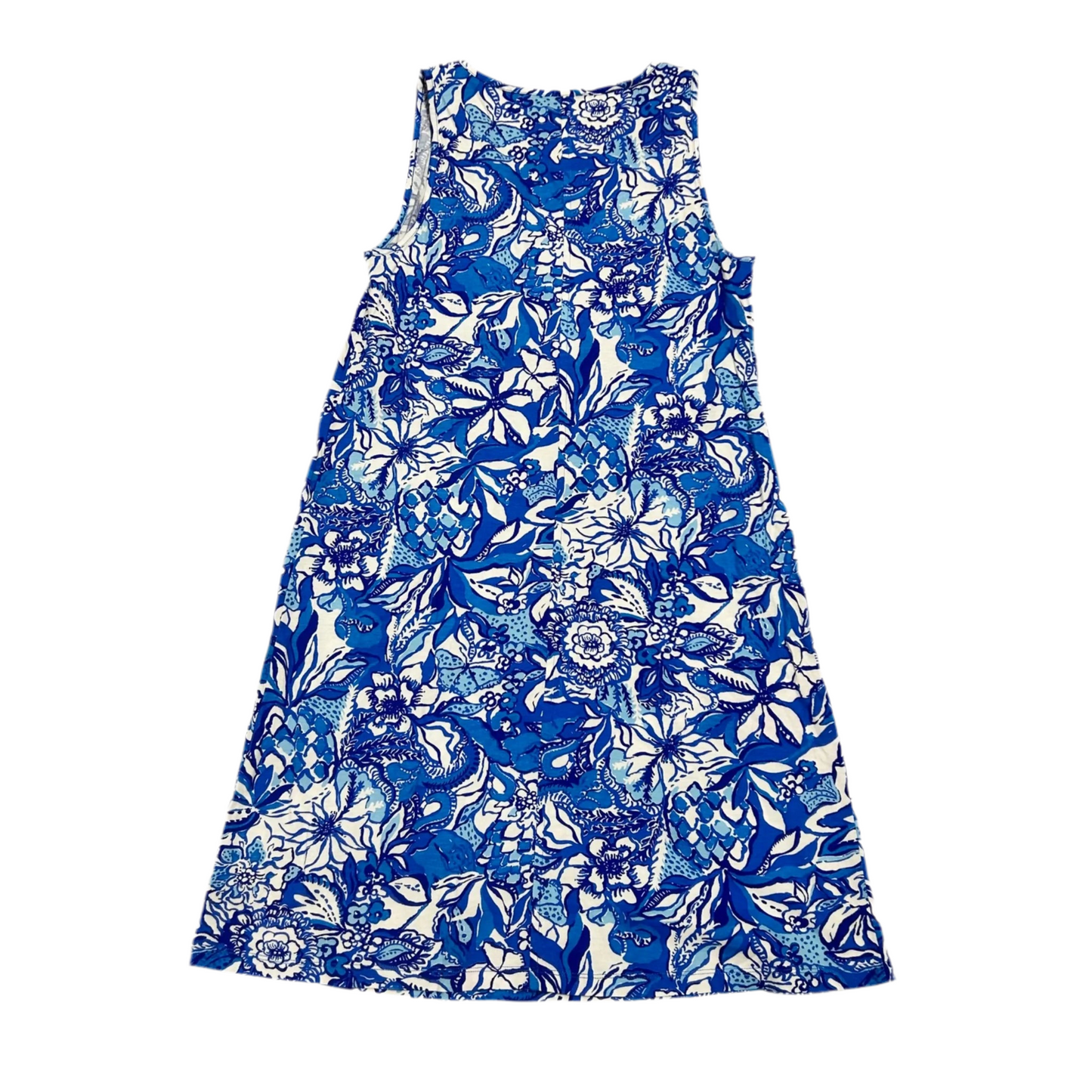 Dress Designer By Lilly Pulitzer In Blue & White, Size: Xs