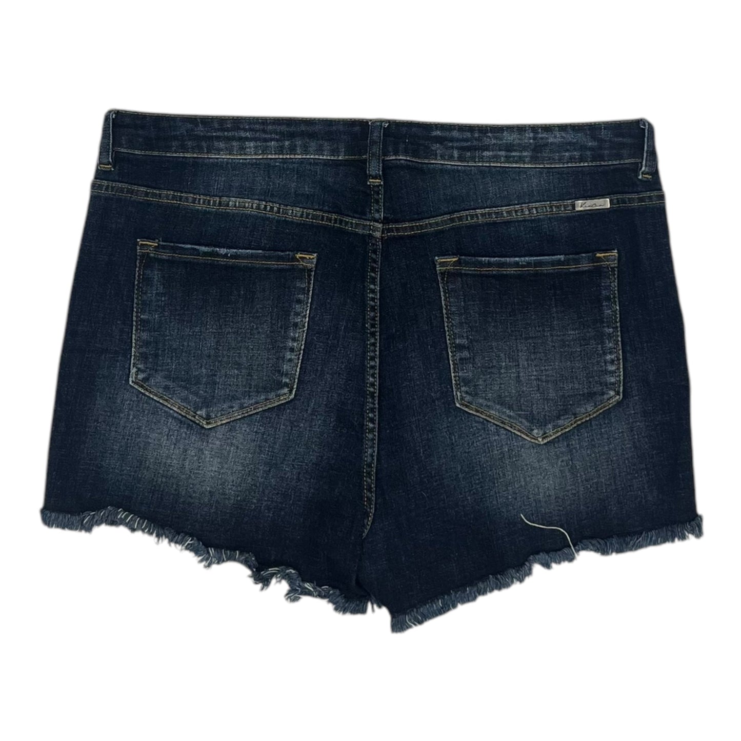 Shorts By Kancan In Blue Denim, Size:2X