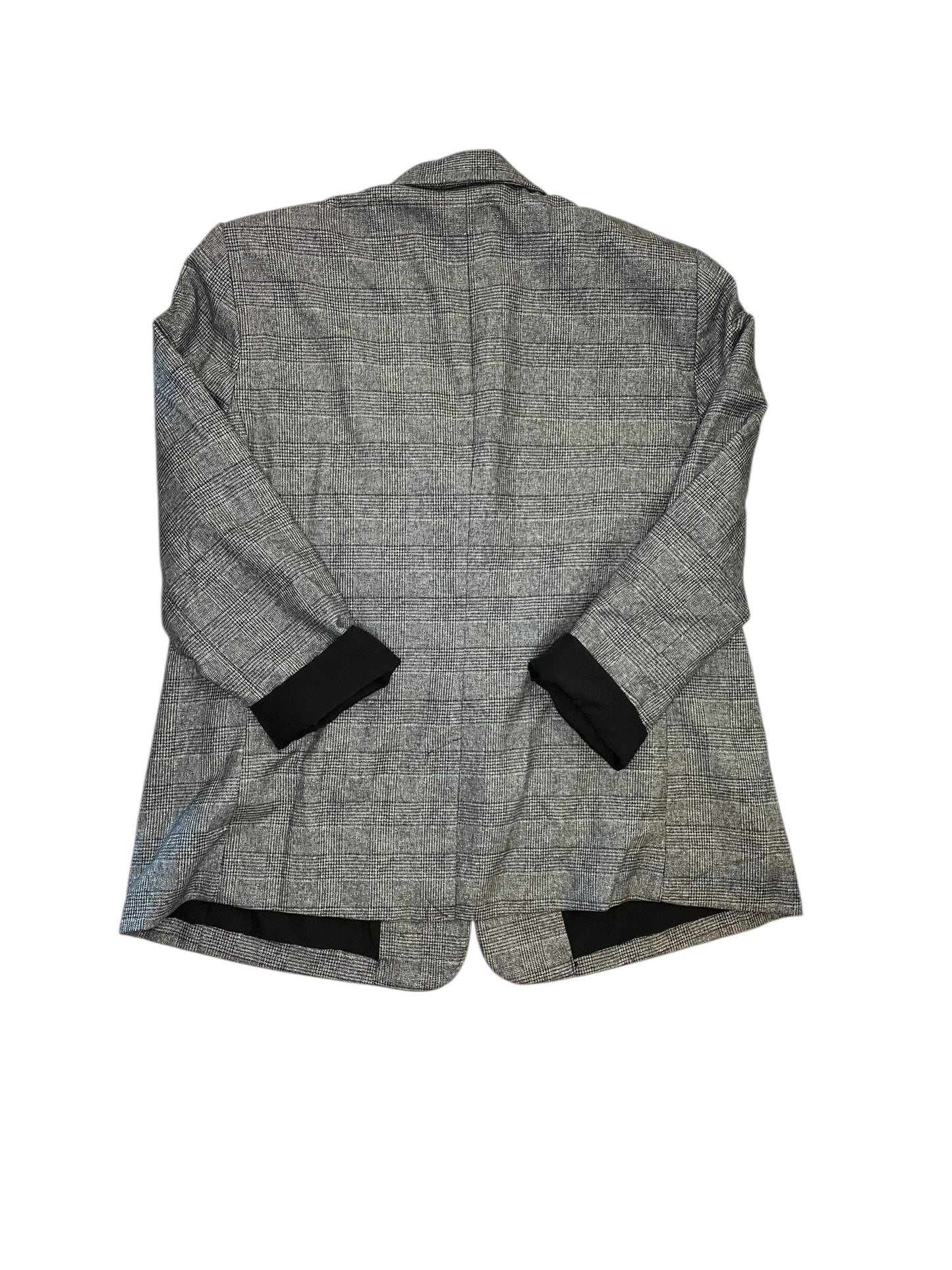 Blazer By Simply Vera In Grey, Size:Xl