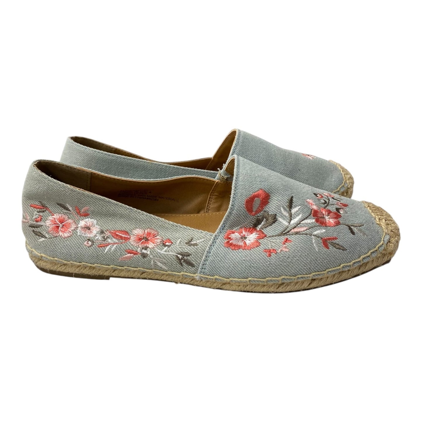 Shoes Flats By Comfortview In Blue, Size:7.5