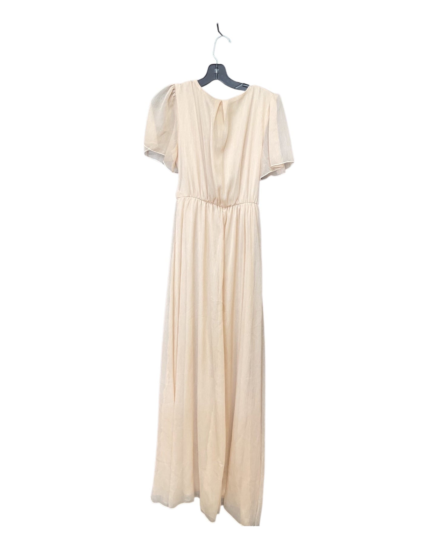 Dress Casual Maxi By Clothes Mentor In Cream, Size:S