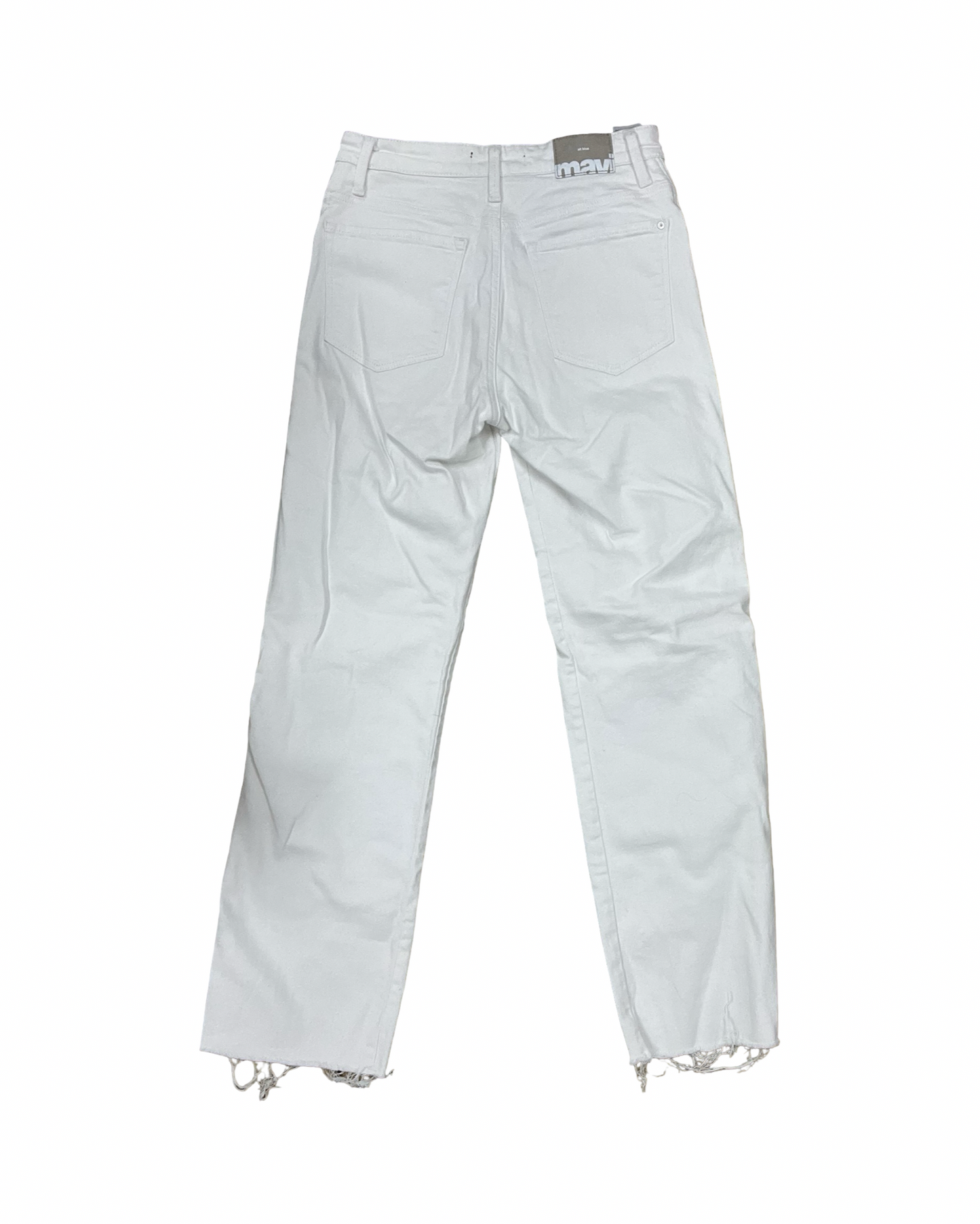 Jeans Boot Cut By Mavi In White Denim, Size:2