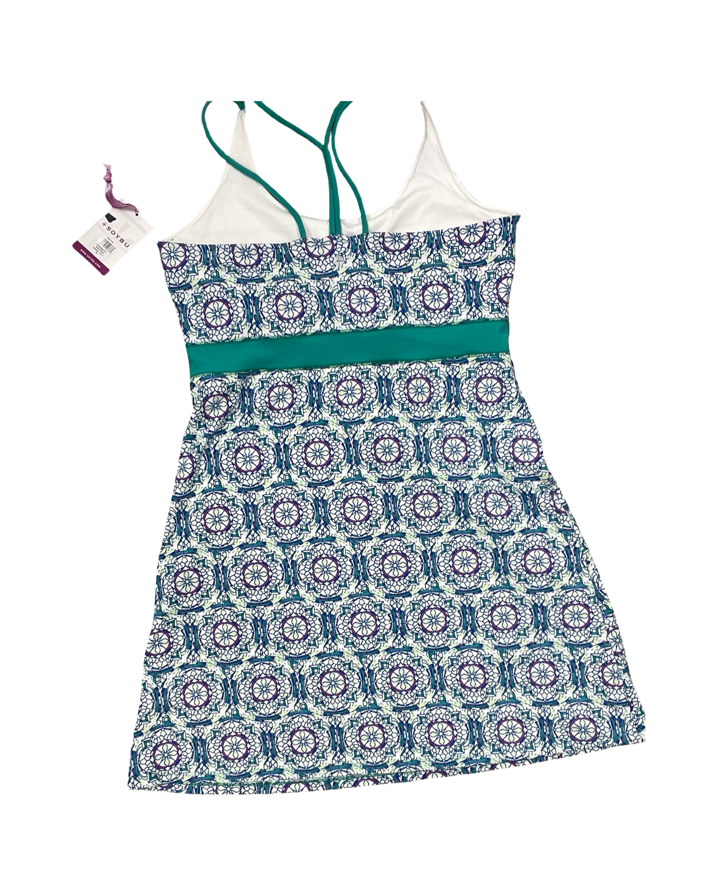 Athletic Dress By Soybu In White, Size:Xl