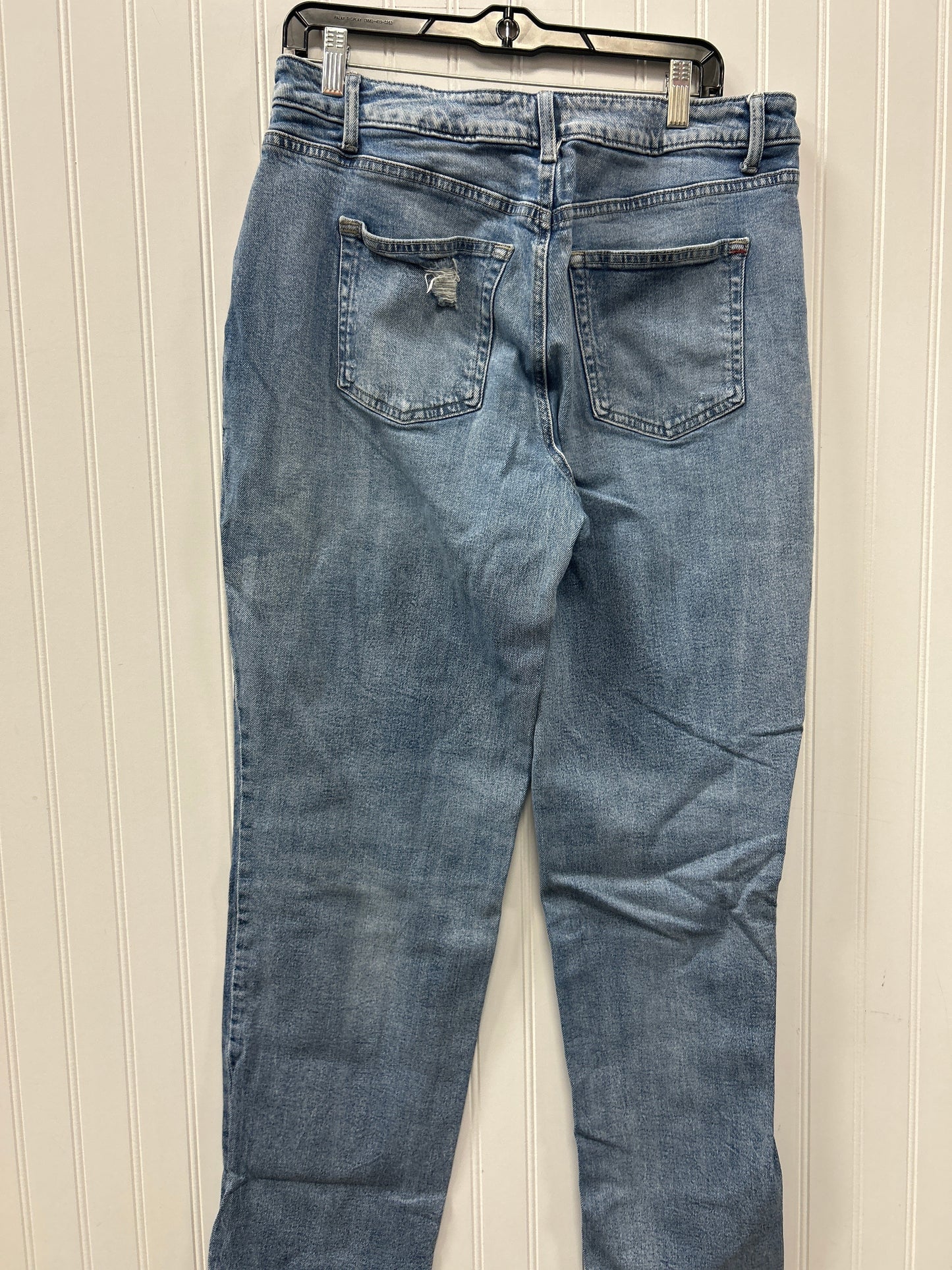 Jeans Straight By Edgely In Blue Denim, Size:16