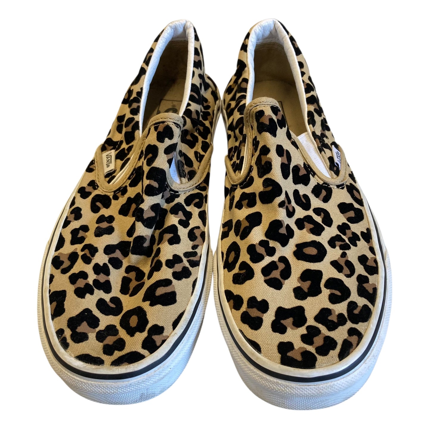 Shoes Sneakers By Vans In Animal Print, Size:10
