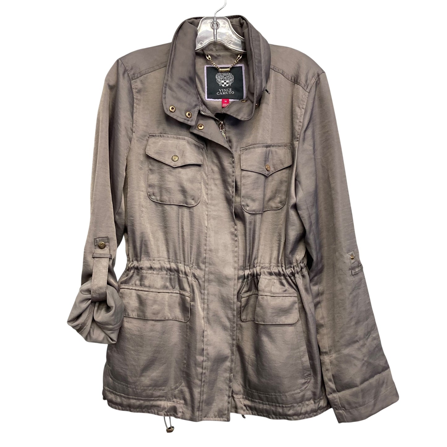 Jacket Other By Vince Camuto In Taupe, Size:M
