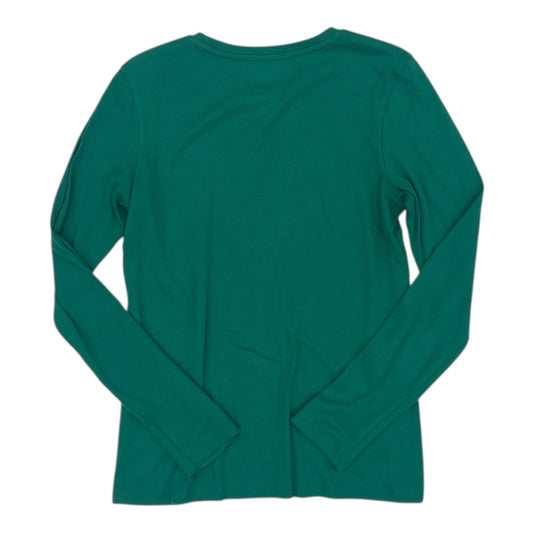 Top Ls By Members Mark In Green, Size:M