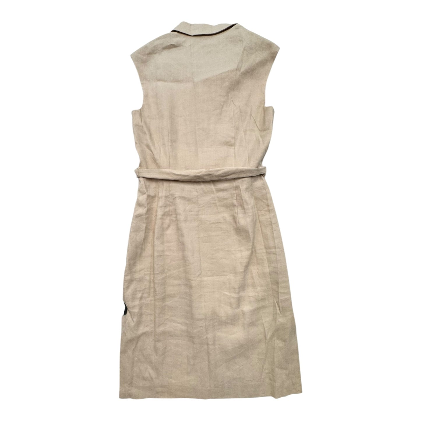 Dress Casual Short By Ann Taylor In Tan, Size:4