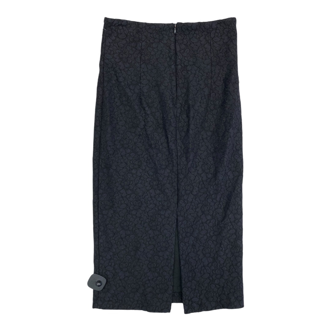 Skirt Maxi By Zara In Black, Size:M