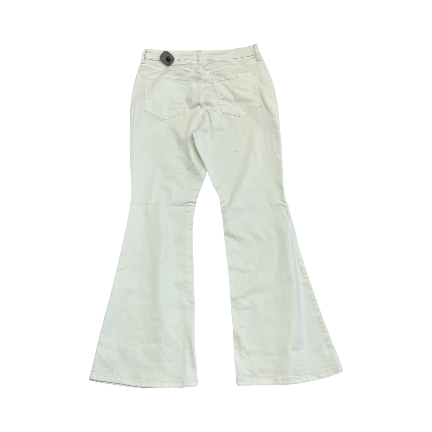 Jeans Boot Cut By Ana In White, Size:14