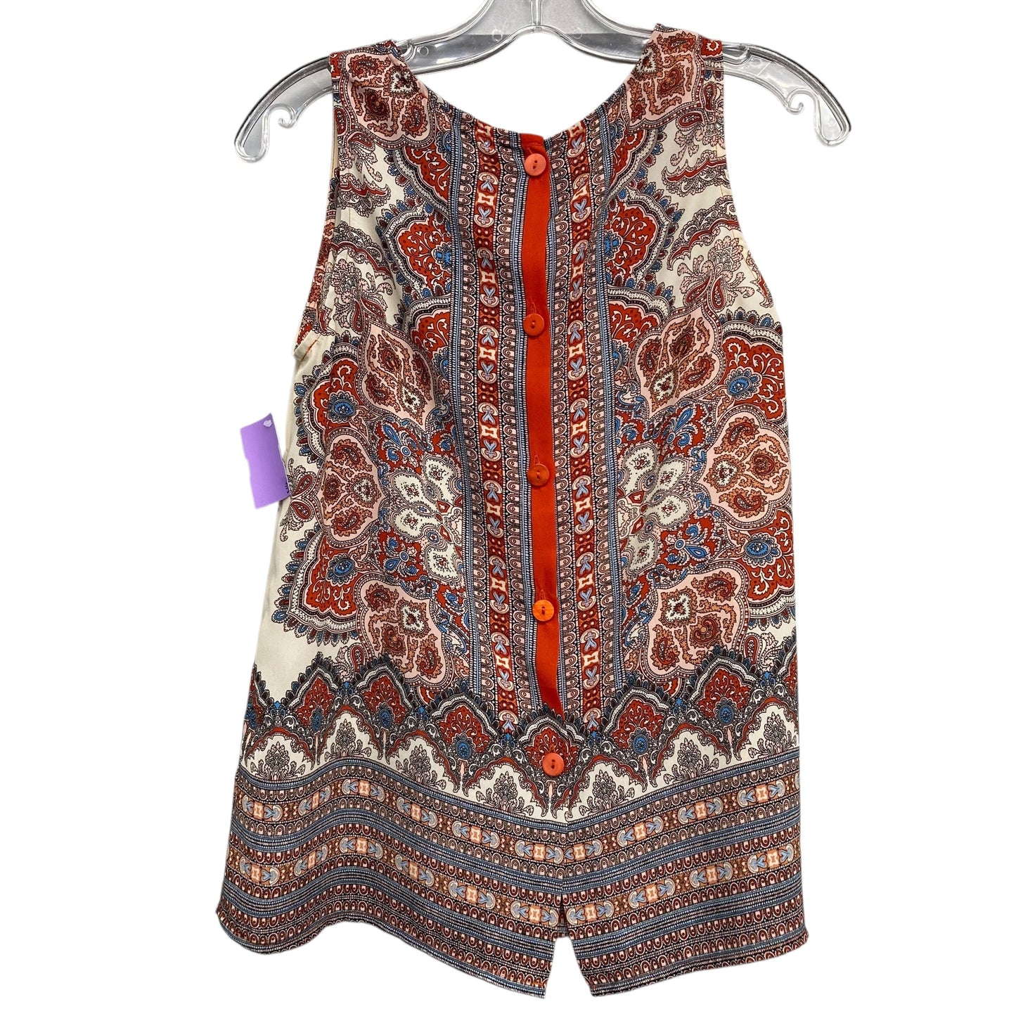 Top Sleeveless By Cynthia Rowley In Multi, Size:Xs