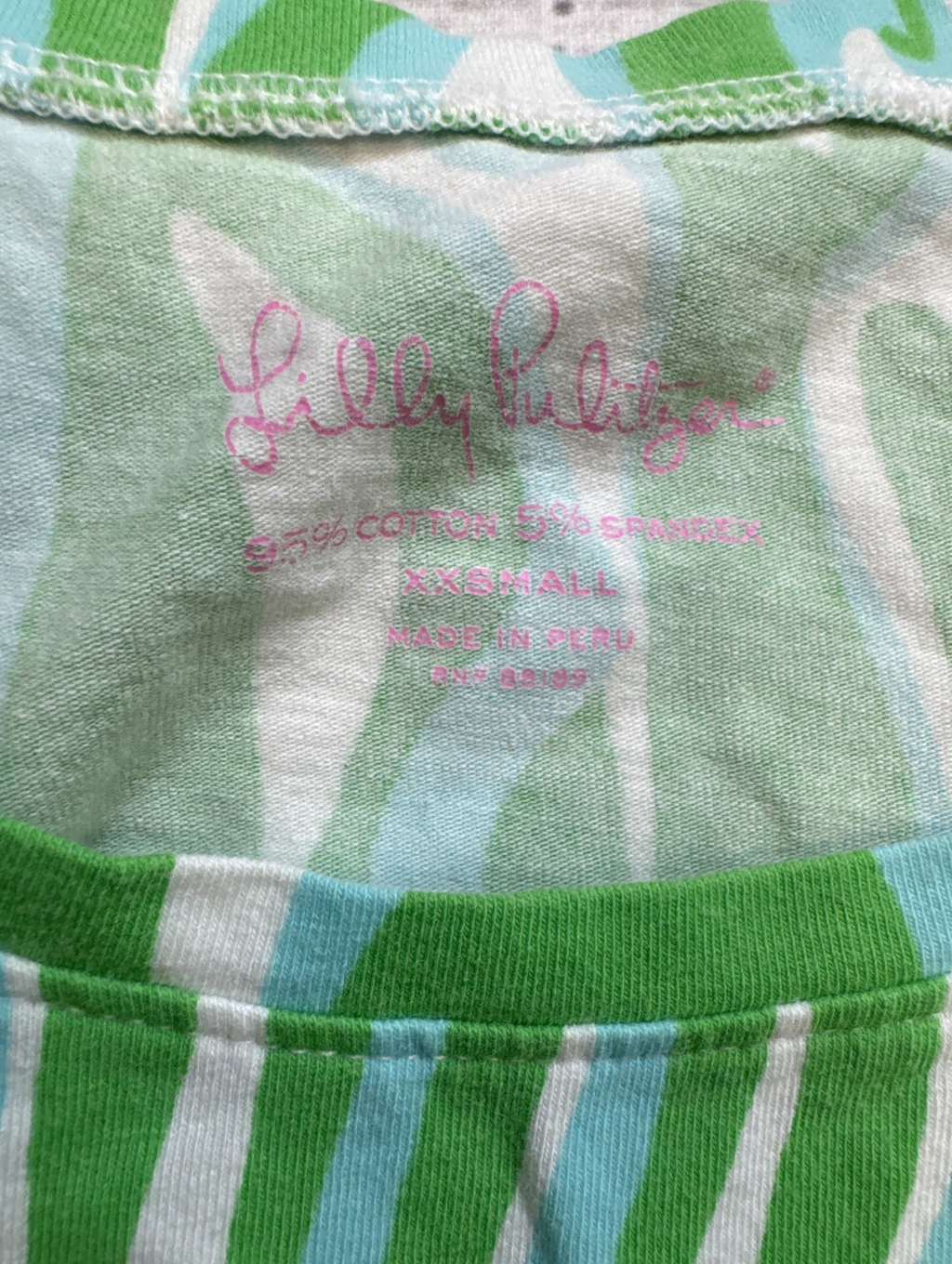 Top Short Sleeve Designer By Lilly Pulitzer Size: Xxs