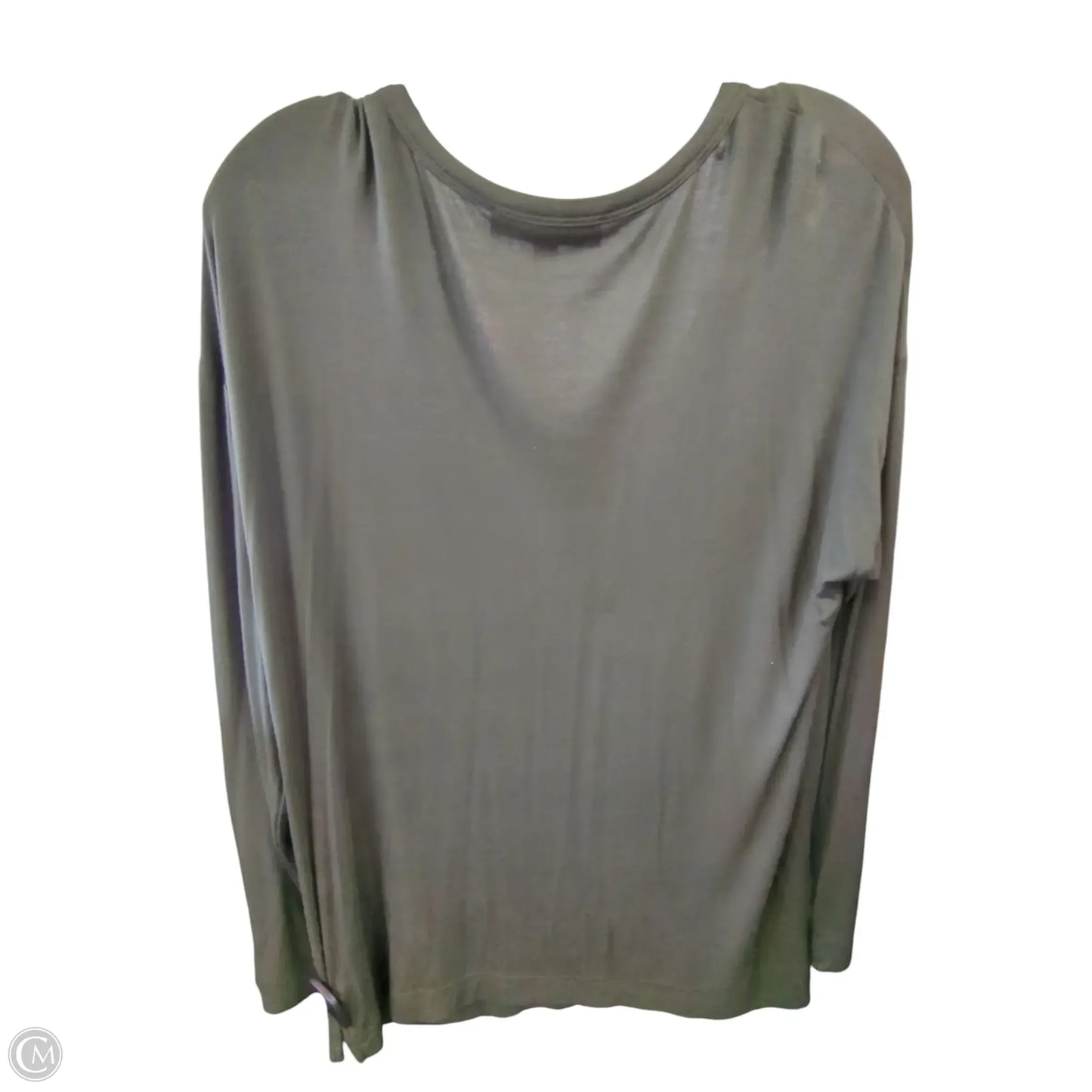 Top Long Sleeve By Loft In Green, Size: M