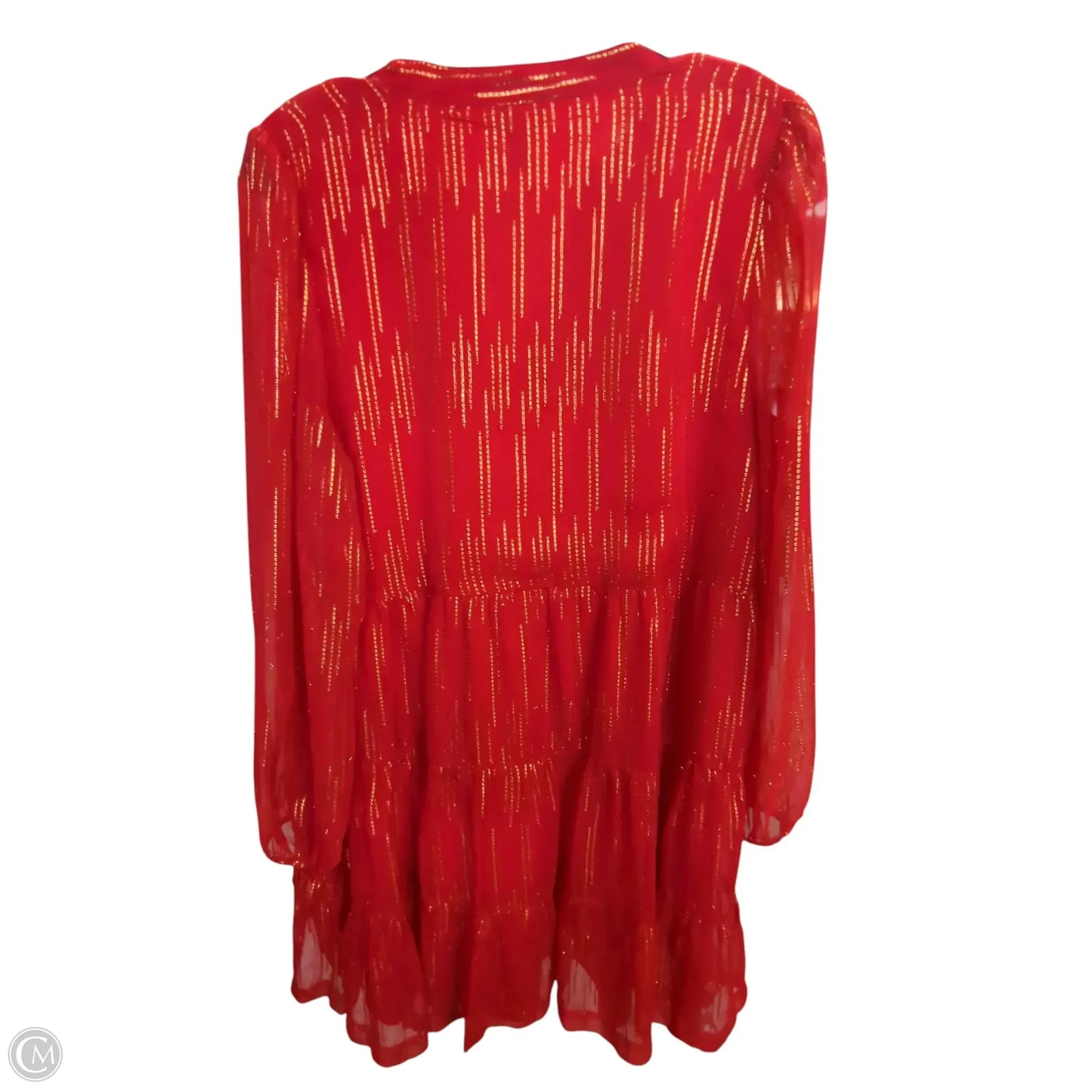 Dress Party Midi By Crown And Ivy In Red, Size: L