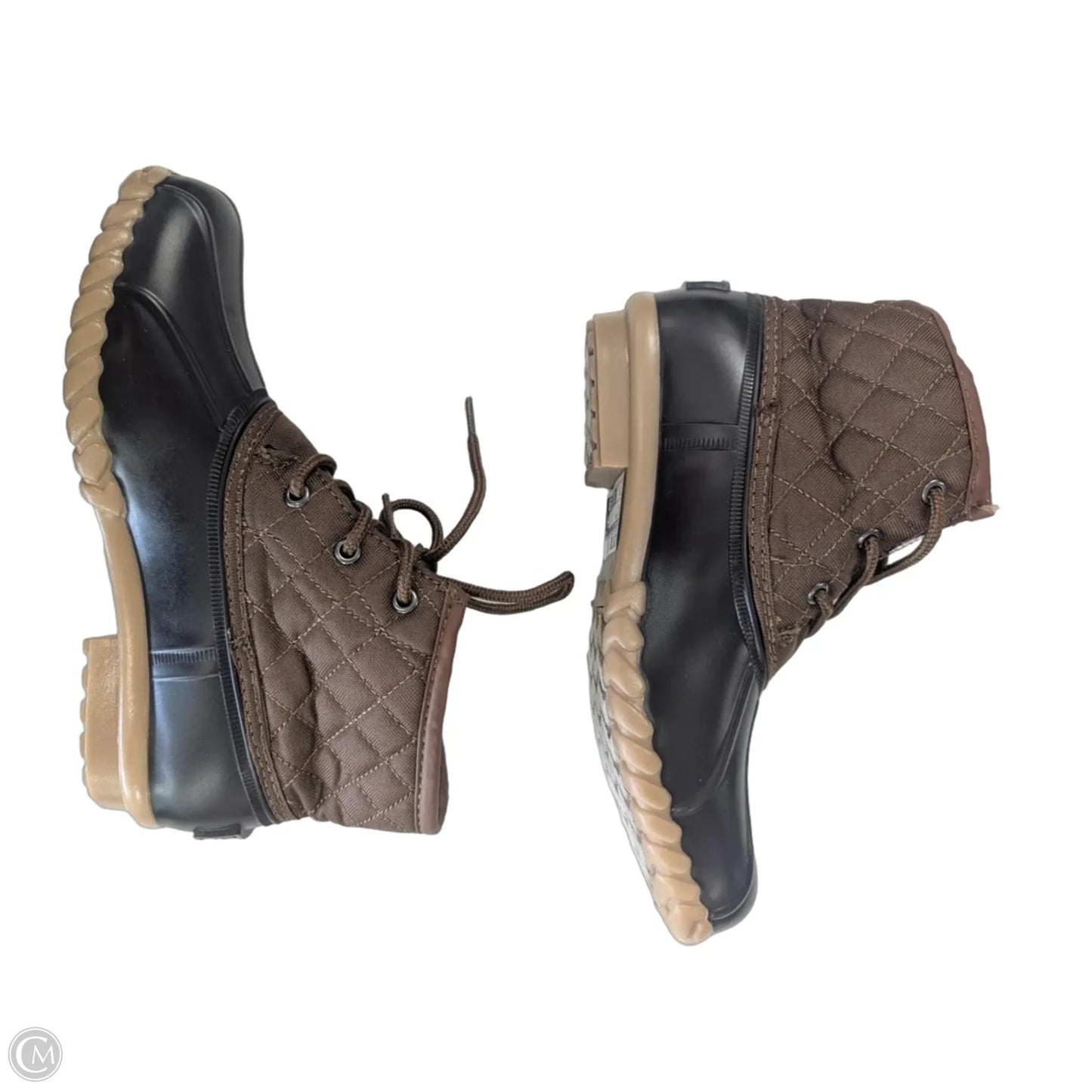 Boots Rain By St Johns Bay In Brown, Size: 8