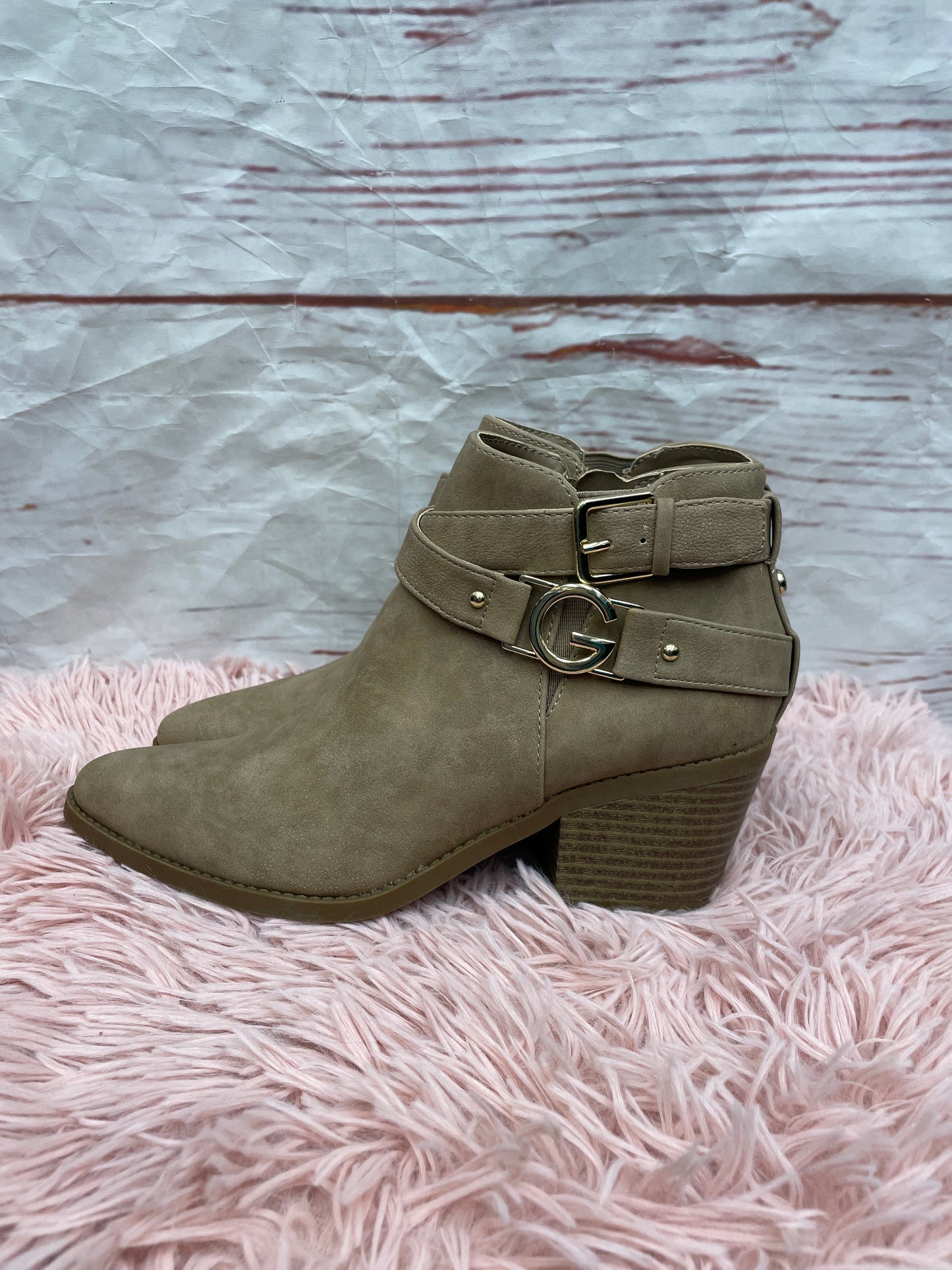Boots Ankle Heels By G By Guess Size: 7.5