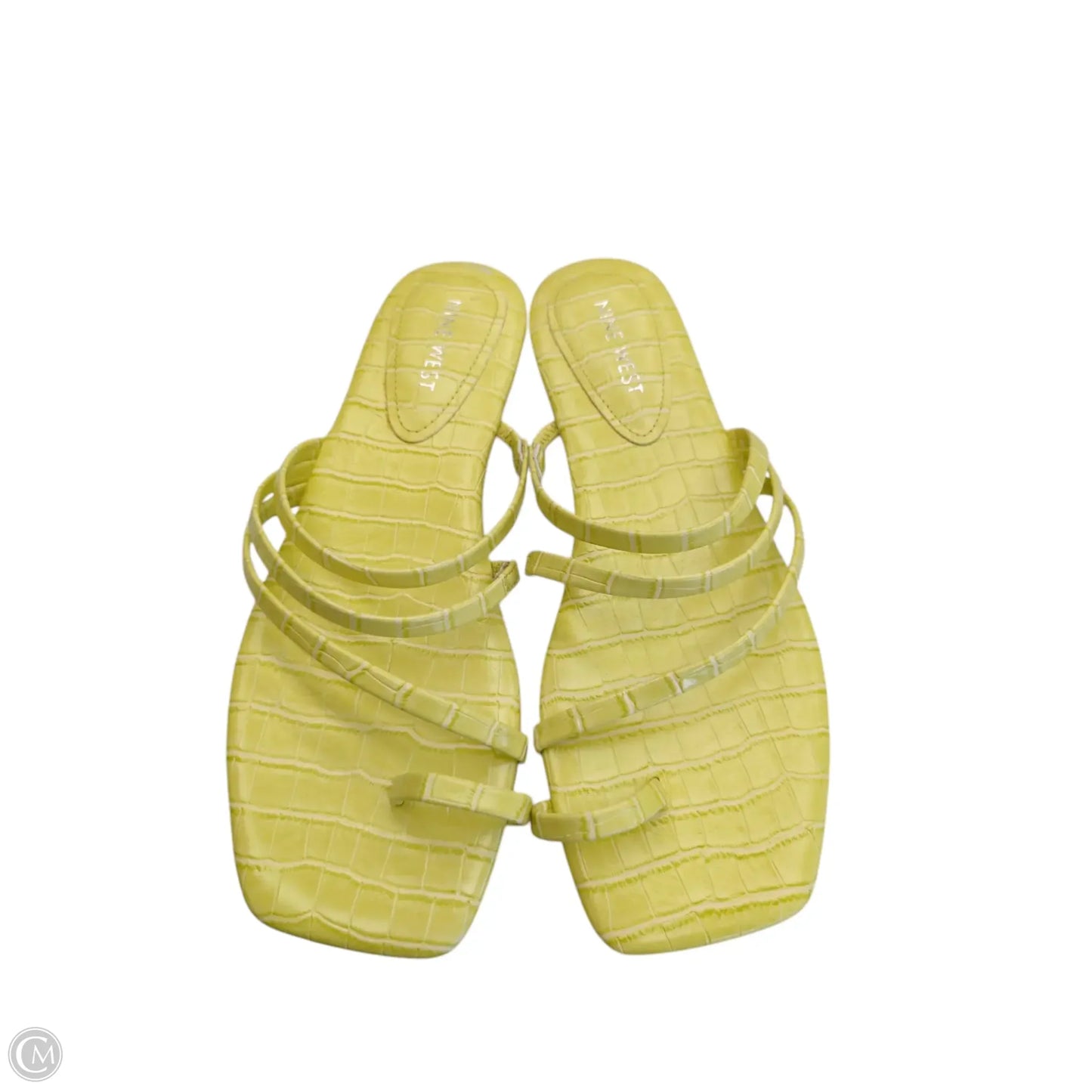 Sandals Flats By Nine West In Neon, Size: 8