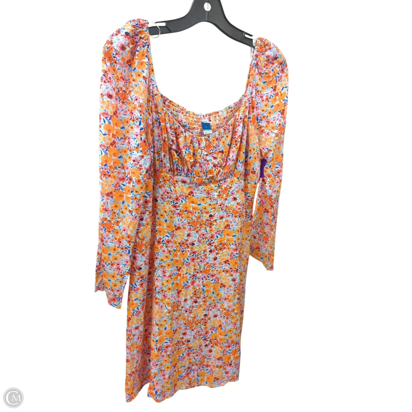 Dress Casual Short By Old Navy In Floral Print, Size: L