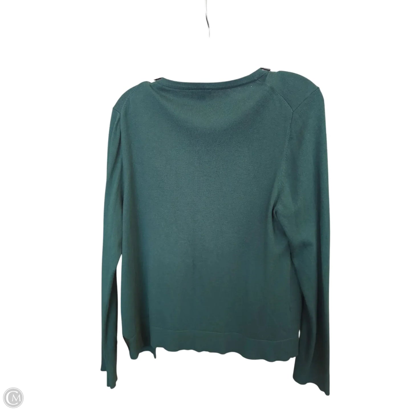 Cardigan By Ann Taylor In Green, Size: Xl