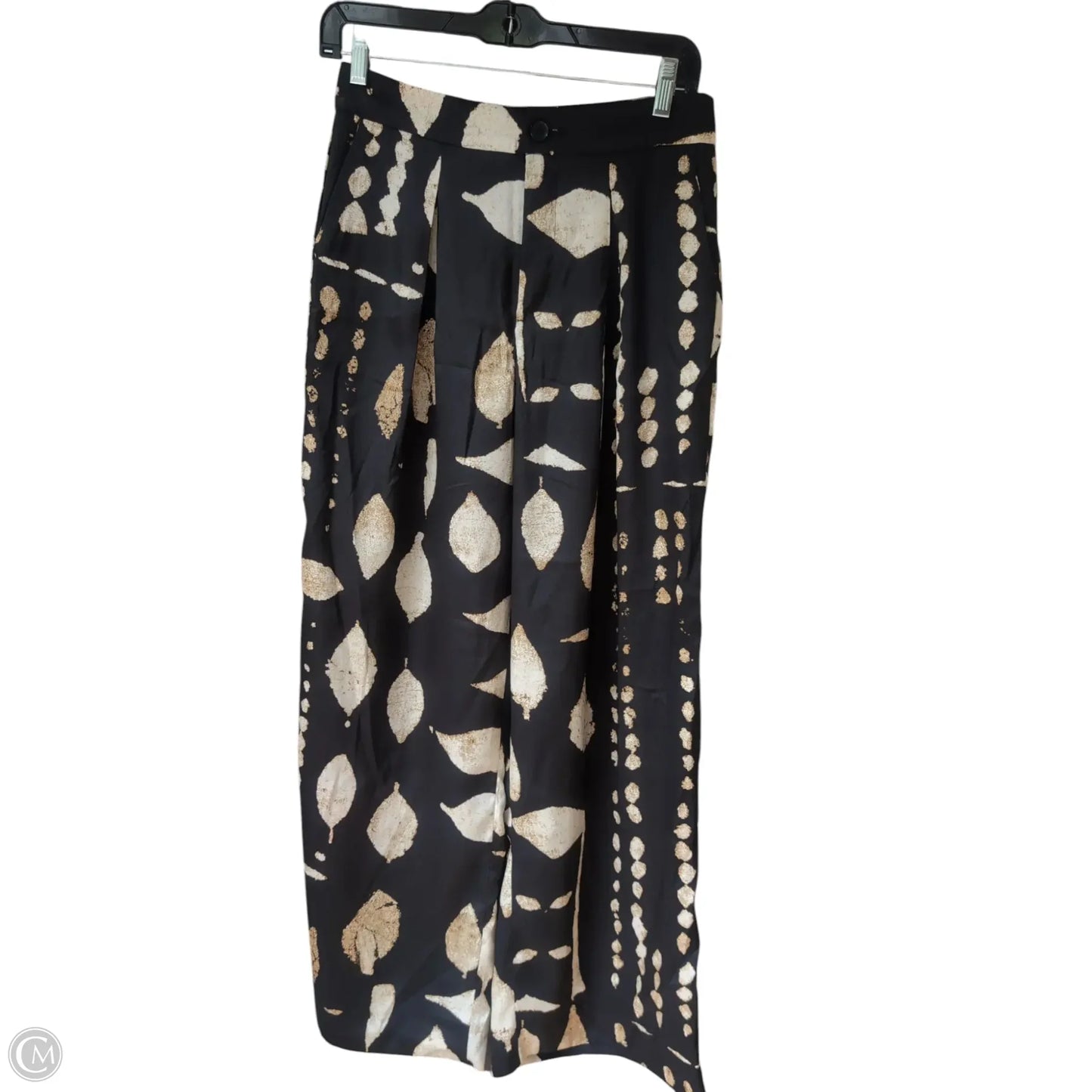 Pants Dress By Banana Republic In Black & Cream, Size: 2p