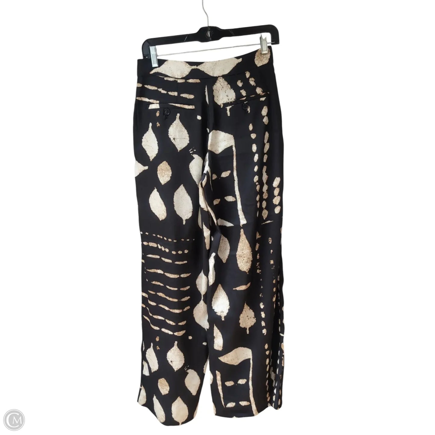 Pants Dress By Banana Republic In Black & Cream, Size: 2p