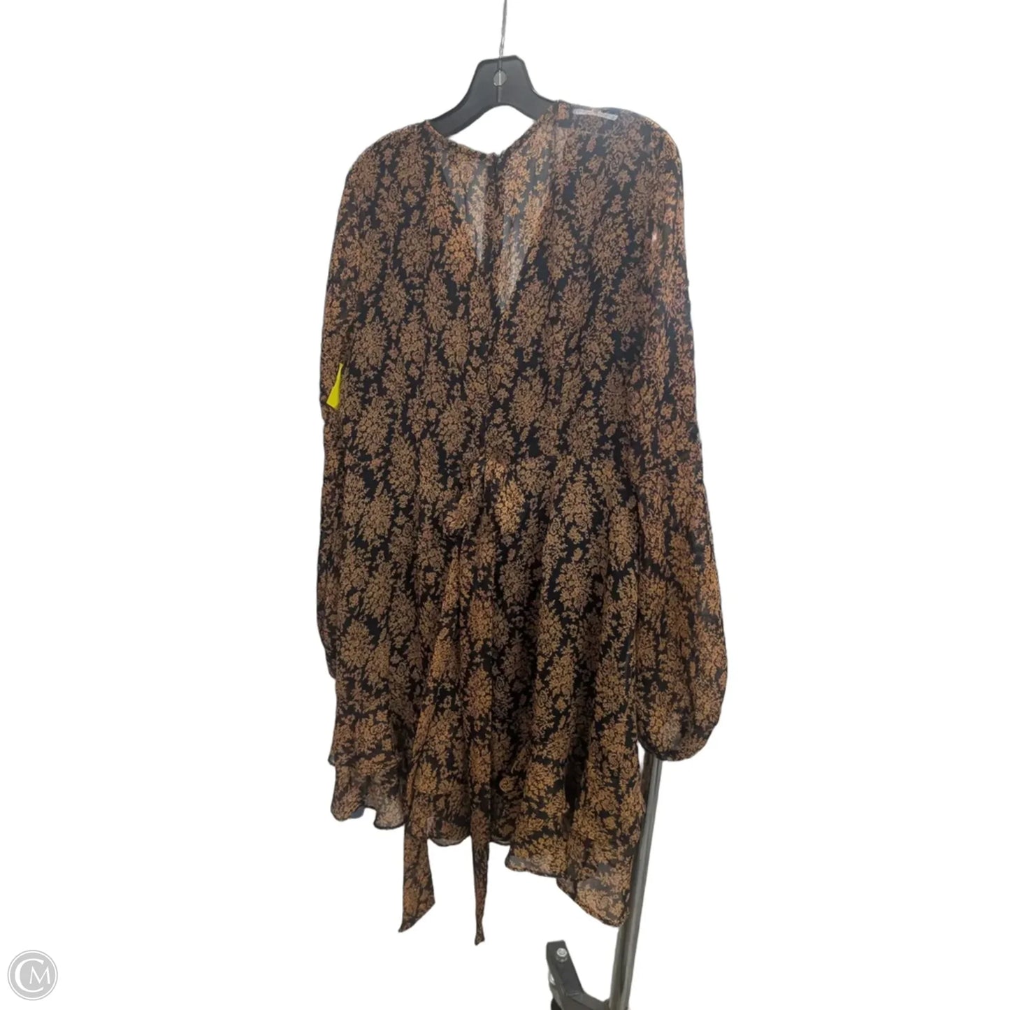 Dress Party Short By Fashion Nova In Black & Brown, Size: 2x