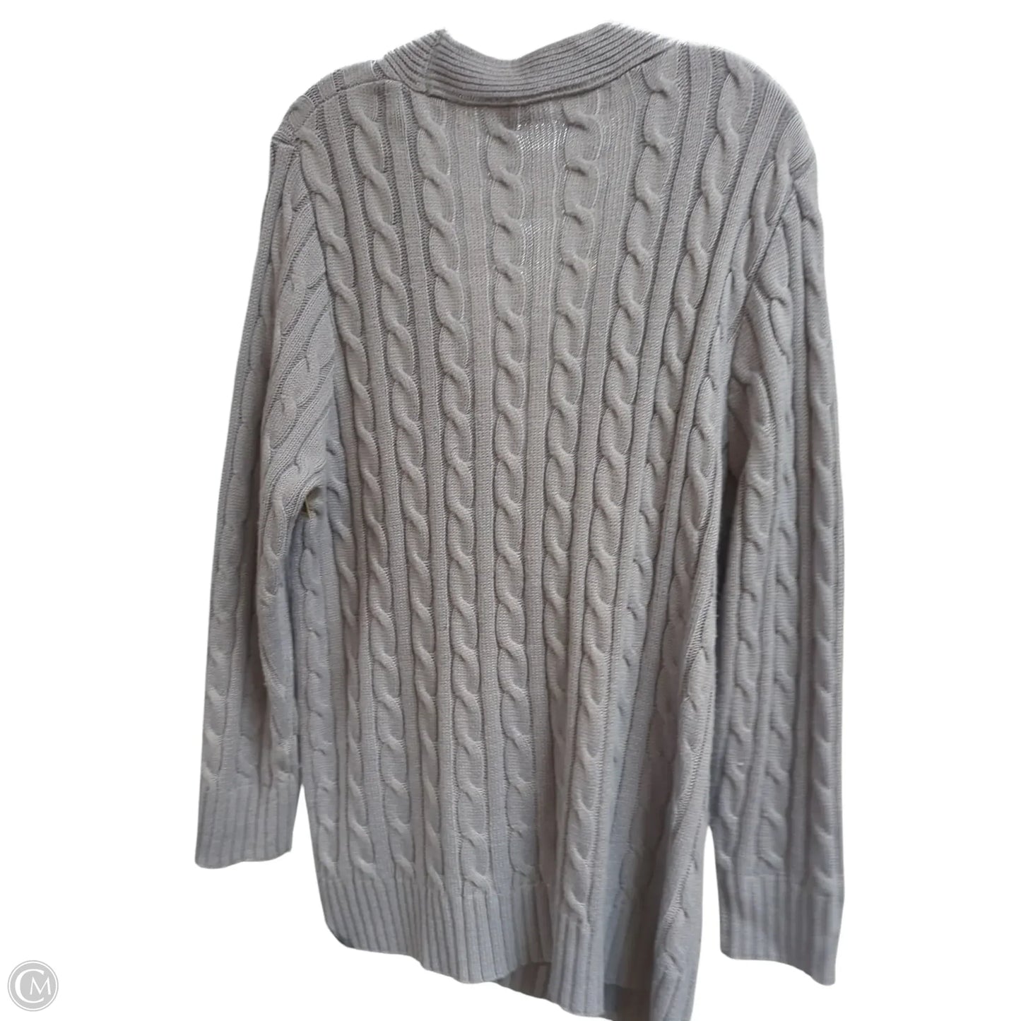 Cardigan By Merokeety In Grey, Size: 2x