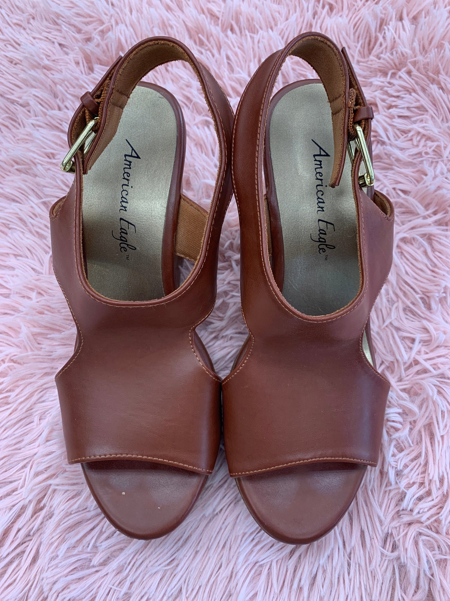 Shoes Heels Wedge By American Eagle Size: 8.5