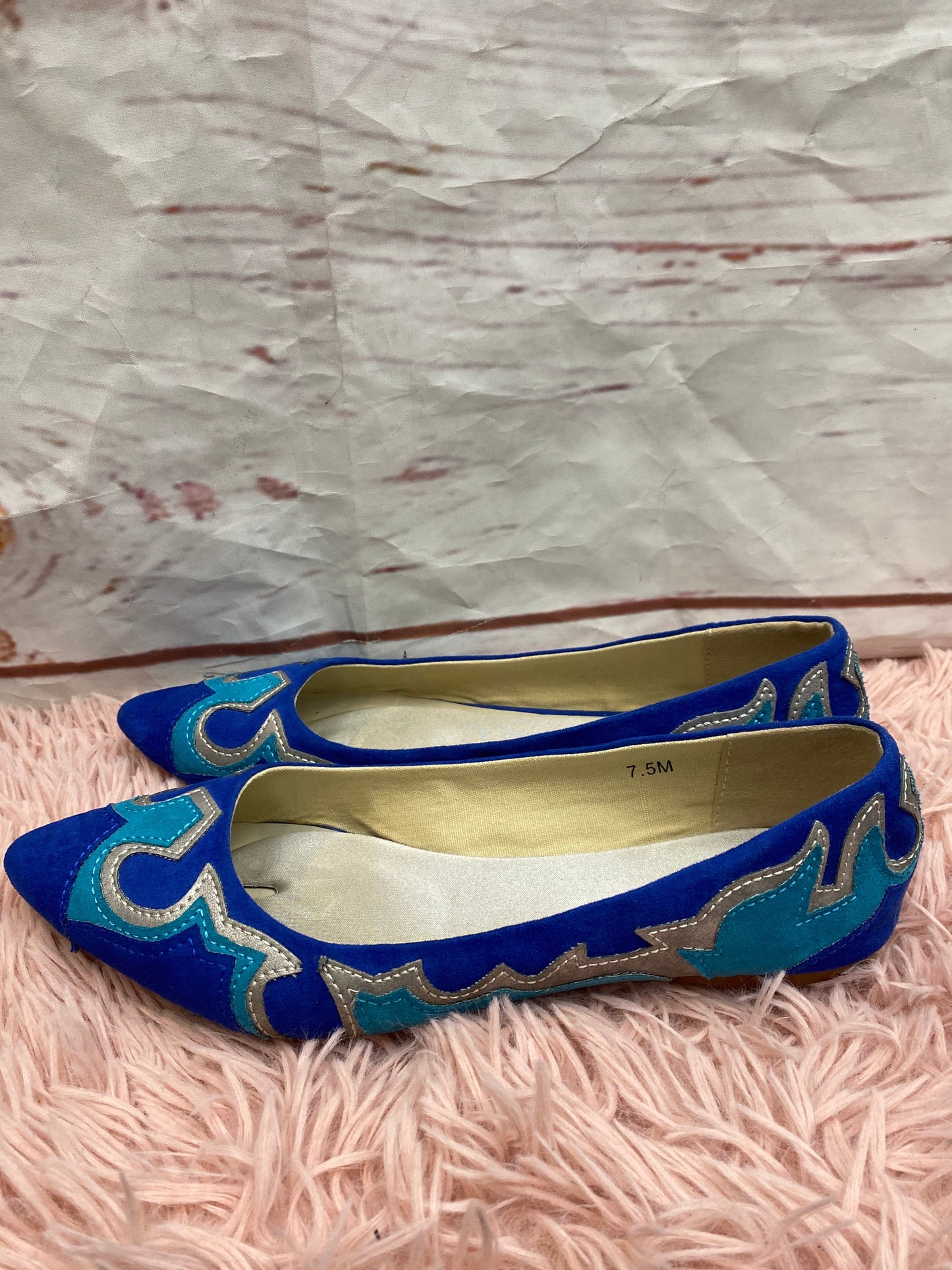 Shoes Flats Ballet By Clothes Mentor Size: 7.5