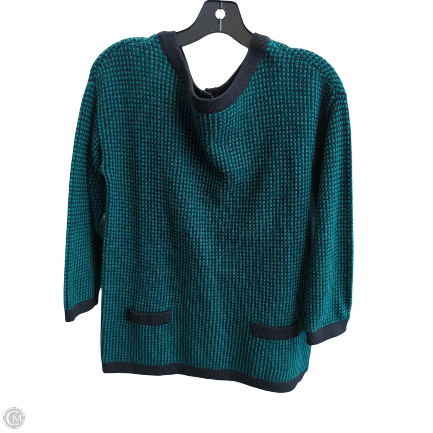 Sweater By Talbots In Green, Size: S