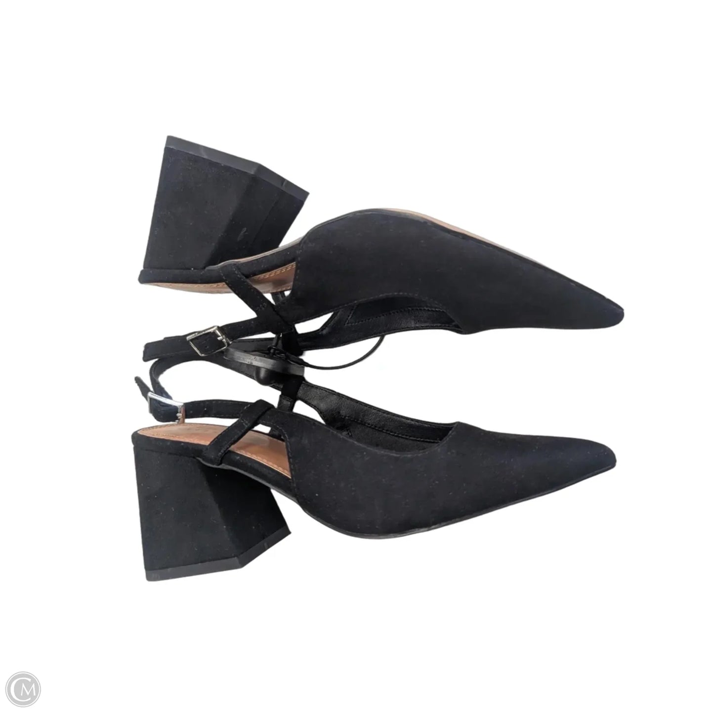 Shoes Heels Block By Asos In Black, Size: 7