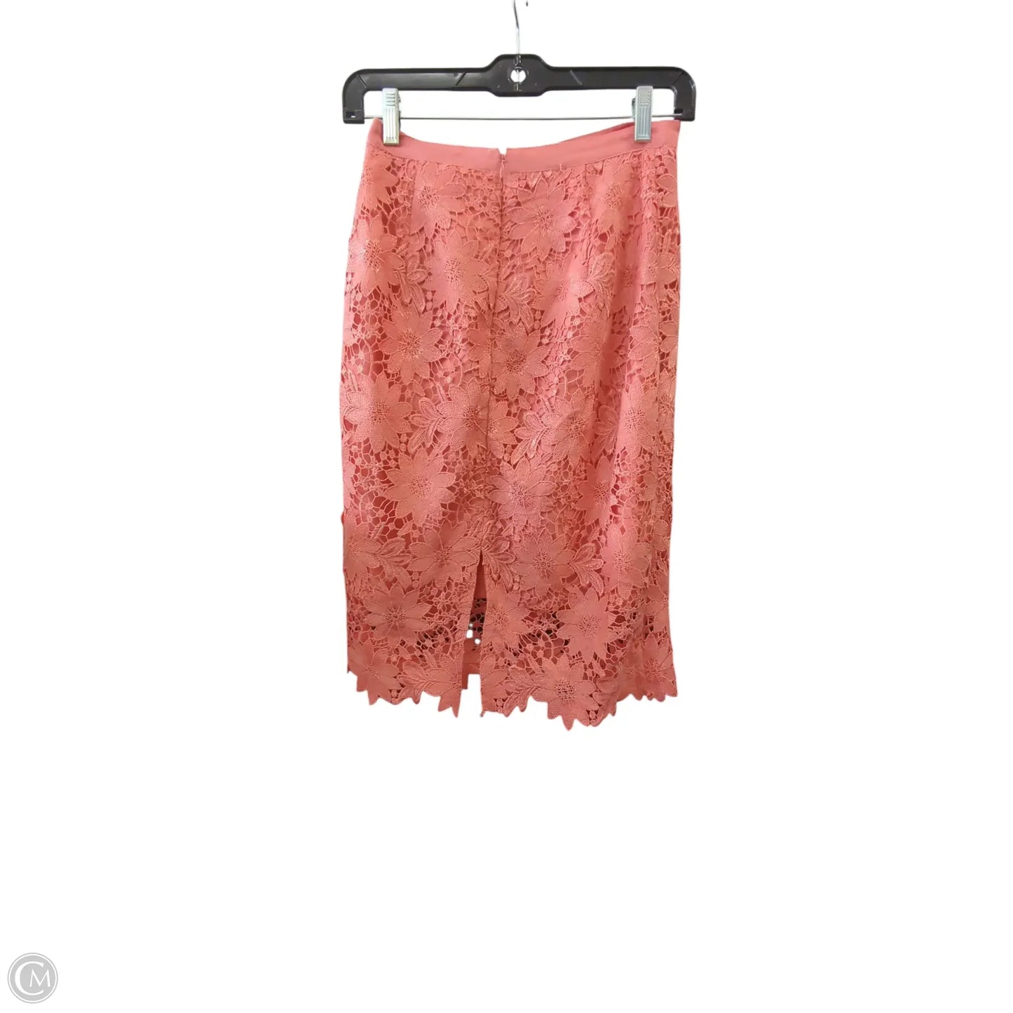 Skirt Midi By White House Black Market In Coral, Size: 0