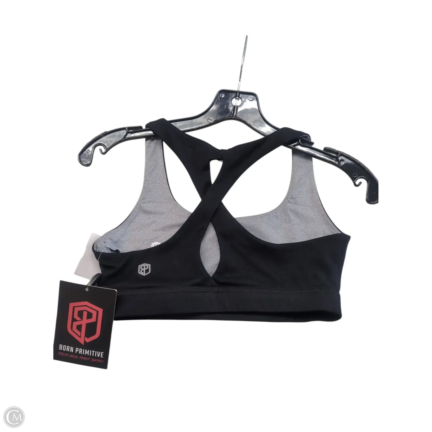 Athletic Bra By Clothes Mentor In Black, Size: S